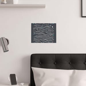 Code Wave Poster - Coding Decor image 3