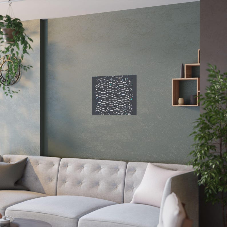Code Wave Poster - Coding Decor image 14