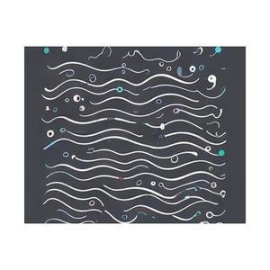 Code Wave Poster - Coding Decor image 6