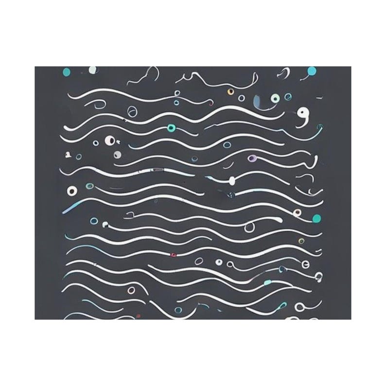 Code Wave Poster - Coding Decor image 6
