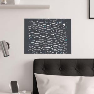 Code Wave Poster - Coding Decor image 13
