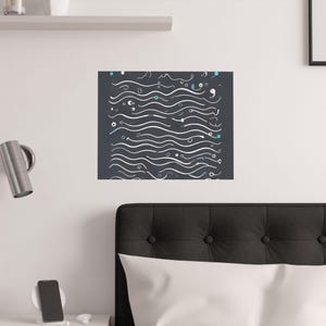 Code Wave Poster - Coding Decor image 8