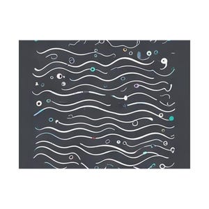 Code Wave Poster - Coding Decor image 11