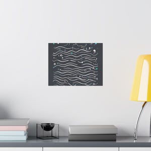 Code Wave Poster - Coding Decor image 5