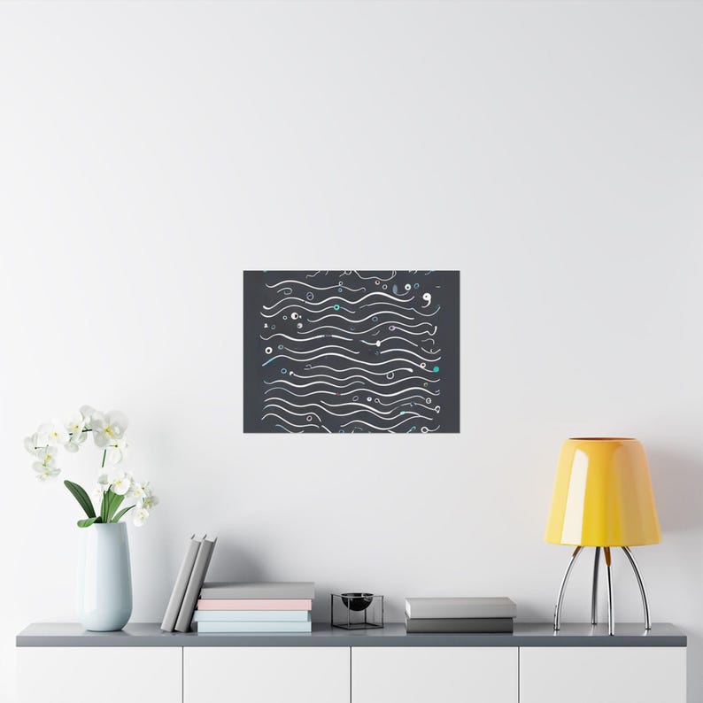 Code Wave Poster - Coding Decor image 15