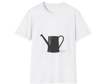 Gardening Watering Can Silhouette T-Shirt
