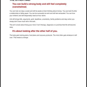 The Mind – Practical Guide to Stress, Sleep, Resilience & Staying Strong | Soloffort PDF image 3
