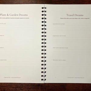 Creatively Chaotik Vision Board Planner | Guided Goal Setting & Manifestation Journal | Undated Personal Growth Planner image 3