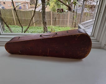Antique Wooden Violin Case - Etsy