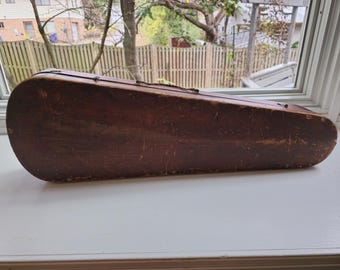 Antique Wooden Violin Case - Etsy