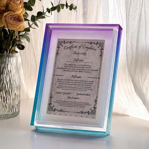 Acryl-Fotorahmen, Schreibtischdekoration, Fotodisplay