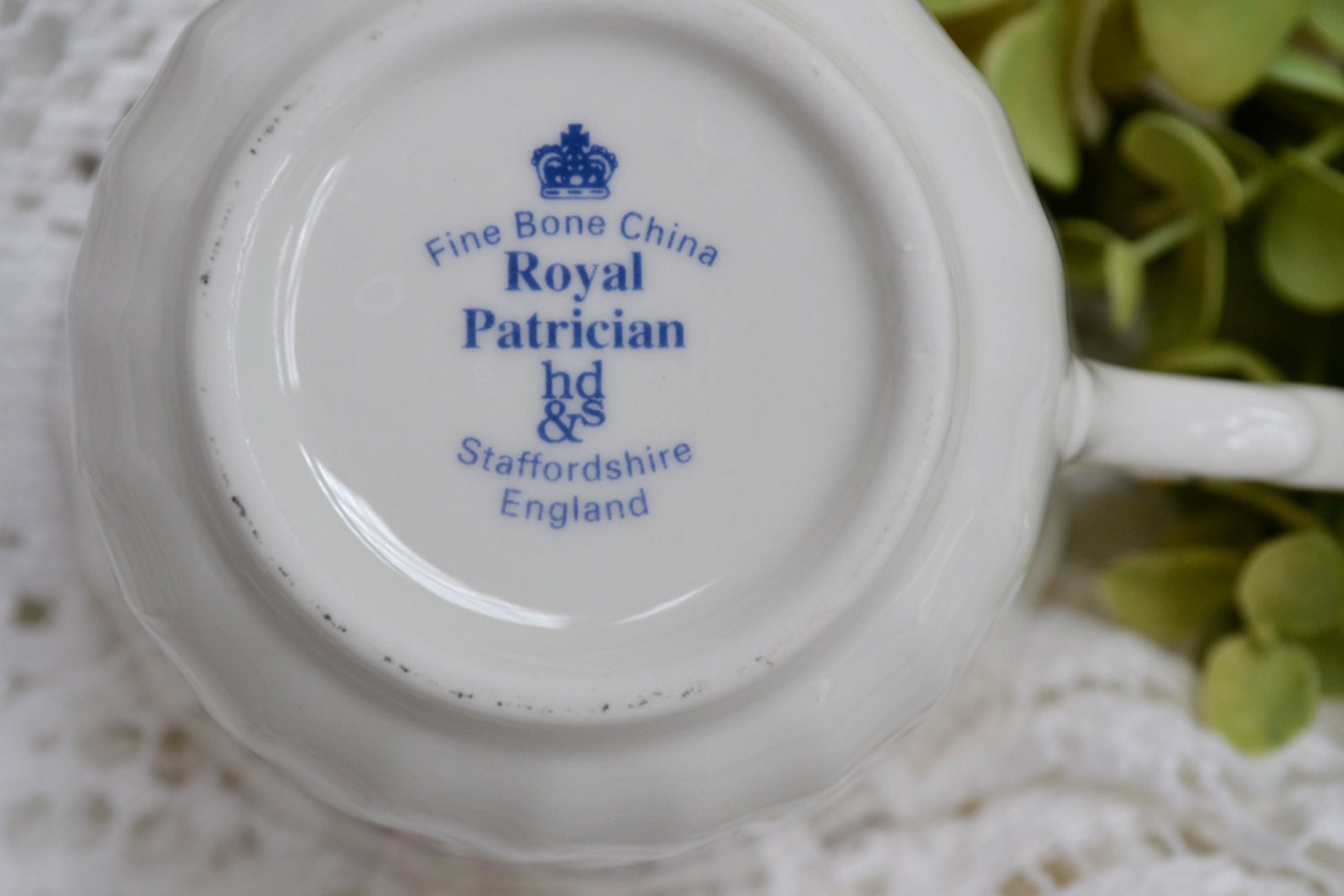 Vintage Royal Patrician HD&S Fine Bone China Tea Cup and Etsy
