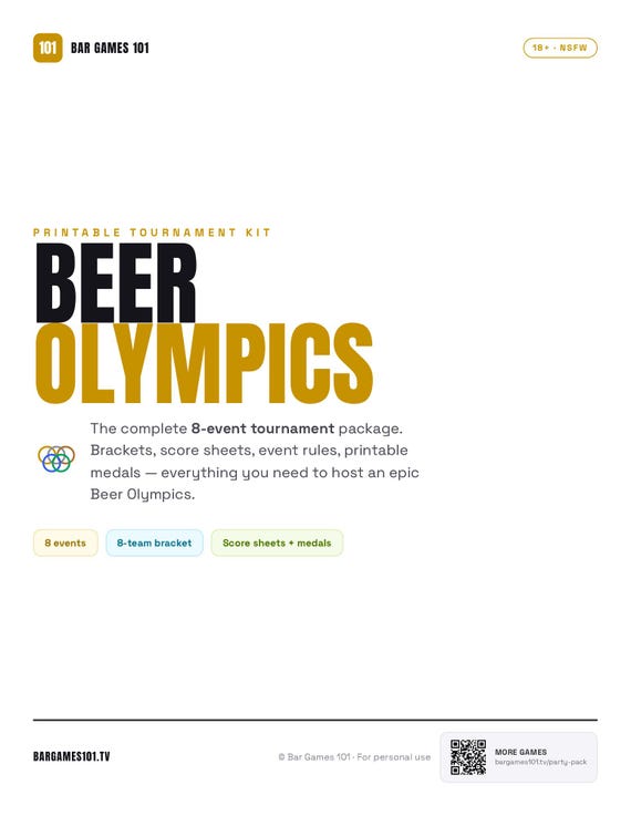 Beer Olympics Kit