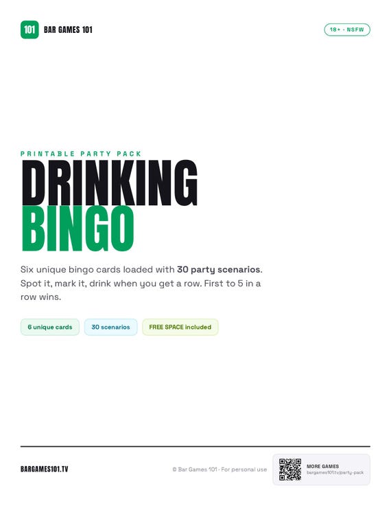 Drinking Bingo