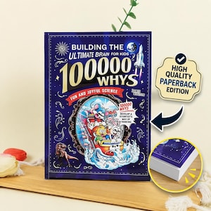 100000 Whys Science Learning Book for Kids Paperback | STEM Education English Edition