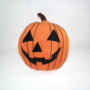 Halloween Jack O Lantern Pillow Handmade Decorative
