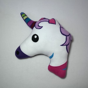 Magical Unicorn Pillow Small Decorative Handmade