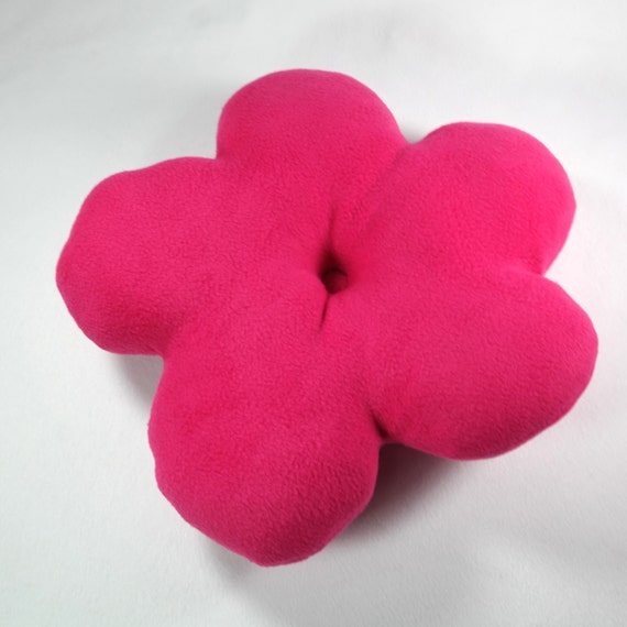 Flower Shaped Pillow Handmade Decorative Springtime Bloom Etsy