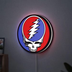 Grateful Dead Lamp - Etsy