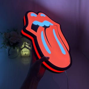 ローリングストーンズ ライト Rolling Stones Light - Etsy