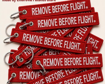 Custom embroidery keychains