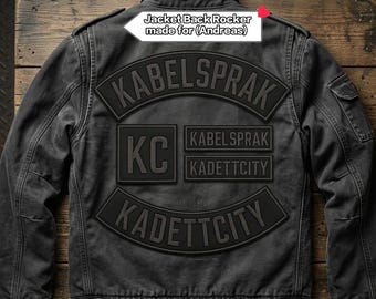 Custom jack back rocker patch
