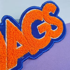 Op maat gemaakte chenille patch afbeelding 9