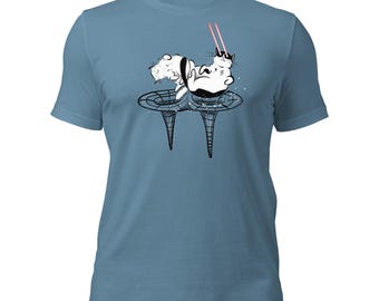 Camiseta unissex Binary Cat Merger