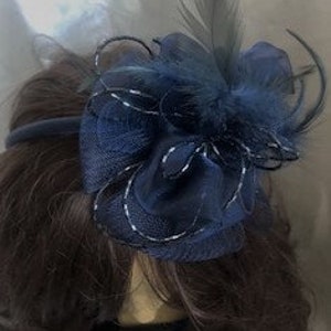 Bethy Blue Fascinator