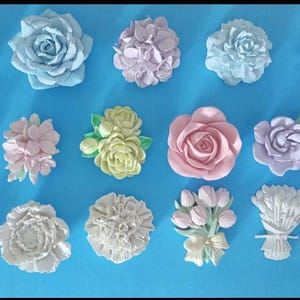 Flores de tiza perfumadas, difusor para armario, recuerdos para bodas y bautizos, ambientador para coche.