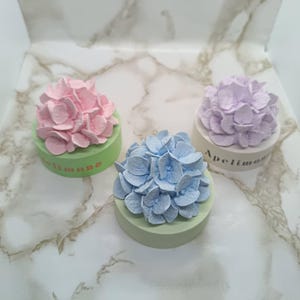 Custom Name Aroma Therapy Stone | Personalized Flower Plaster Diffuser | Air Freshener | Aesthetic Room Decor