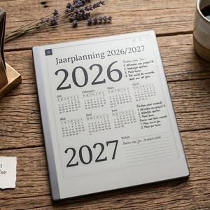 Agenda 2026 & 2027 compleet — 8 interactieve PDF agenda's | reMarkable, iPad, GoodNotes | digitale download