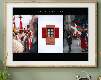 Basque Country Photography Pays Basque Culture Architecture Digital Wall Art