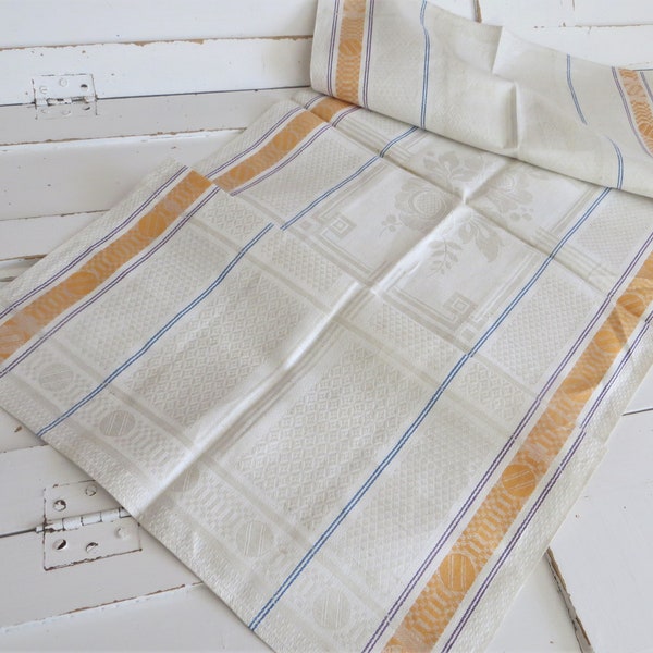 Art Deco Hand Towels Etsy