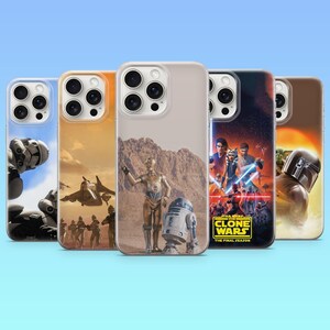 Clone Wars Handyhülle Galaxy Trooper Cover für iPhone 17 Pro, 16, 15, 14, 13, 12, Samsung S26, S25, S24, S23 Fe, A16, A26, A56, Pixel 10, 9 Pro