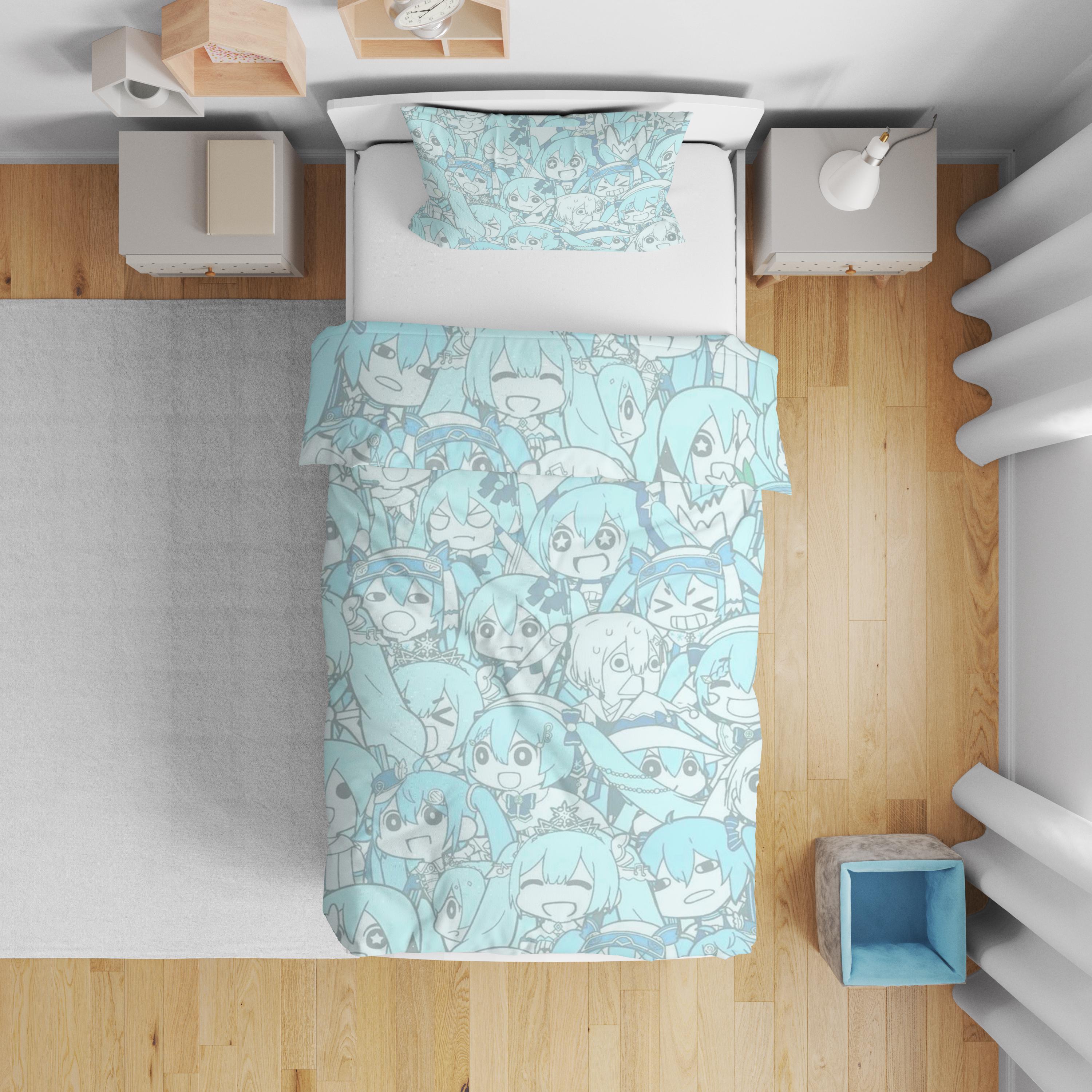 Anime Bedding Set - Etsy