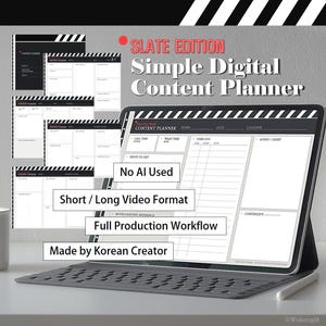Innehållsskaparplanerare (Slate ED.) PDF: Enkelt och effektivt videoarbetsflöde