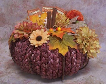 Fun & Festive Fall Braided Pumpkin