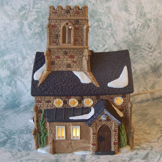 1989 Department 56 Dickens Village Series Hand Painted Porcelain