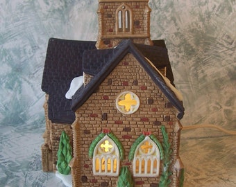 1989 Department 56 Dickens Village Series Hand Painted Porcelain