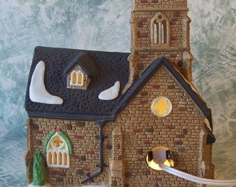 1989 Department 56 Dickens Village Series Hand Painted Porcelain