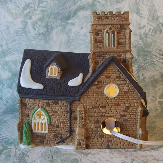 1989 Department 56 Dickens Village Series Hand Painted Porcelain