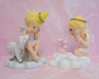 1980s Almost Angels "A Friend Loves At All Times" OR "Love Is Kind" Figurine YOUR CHOICE
