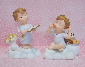 1986 Almost Angels "Make a Joyful Noise OR “Make the Most of Every Opportunity" Figurine YOUR CHOICE