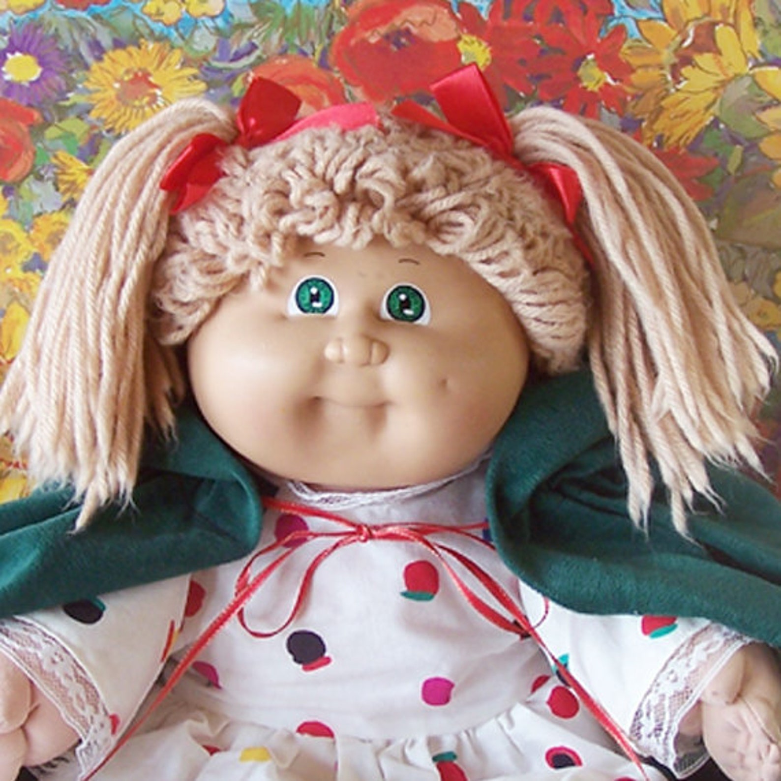 Vintage Cabbage Patch Doll With Light Tan Hair and Wearing a Etsy