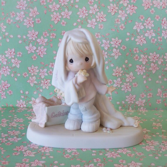Precious Moments June 1987 110043 Calendar Girls Series Bow and Arrow  Symbol - Etsy