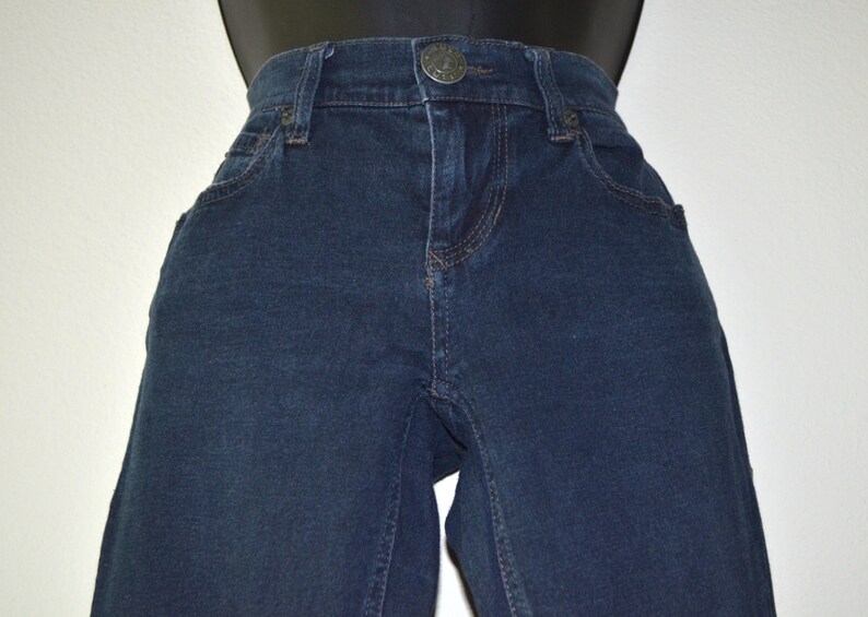 Stirrup Pants Stirrup Jeans Tyte Jeans Dark Blue Denim | Etsy