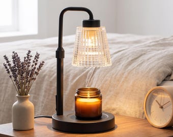 Candle Warmer Lamp with Timer Dimmer, Wax Melt Warmer for Jar Candles, Birthday Gift for Women Mom, Housewarming Room Decor Gift Her