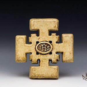 Kairos Jerusalem Cross Jesuit Christogram Live The Fourth Christian Pottery Off to College Catholic High School Graduation