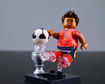 MOC Yamal jongste Euroscorer-minifiguur, compatibel met Lego, verjaardagscadeau, kousvuller